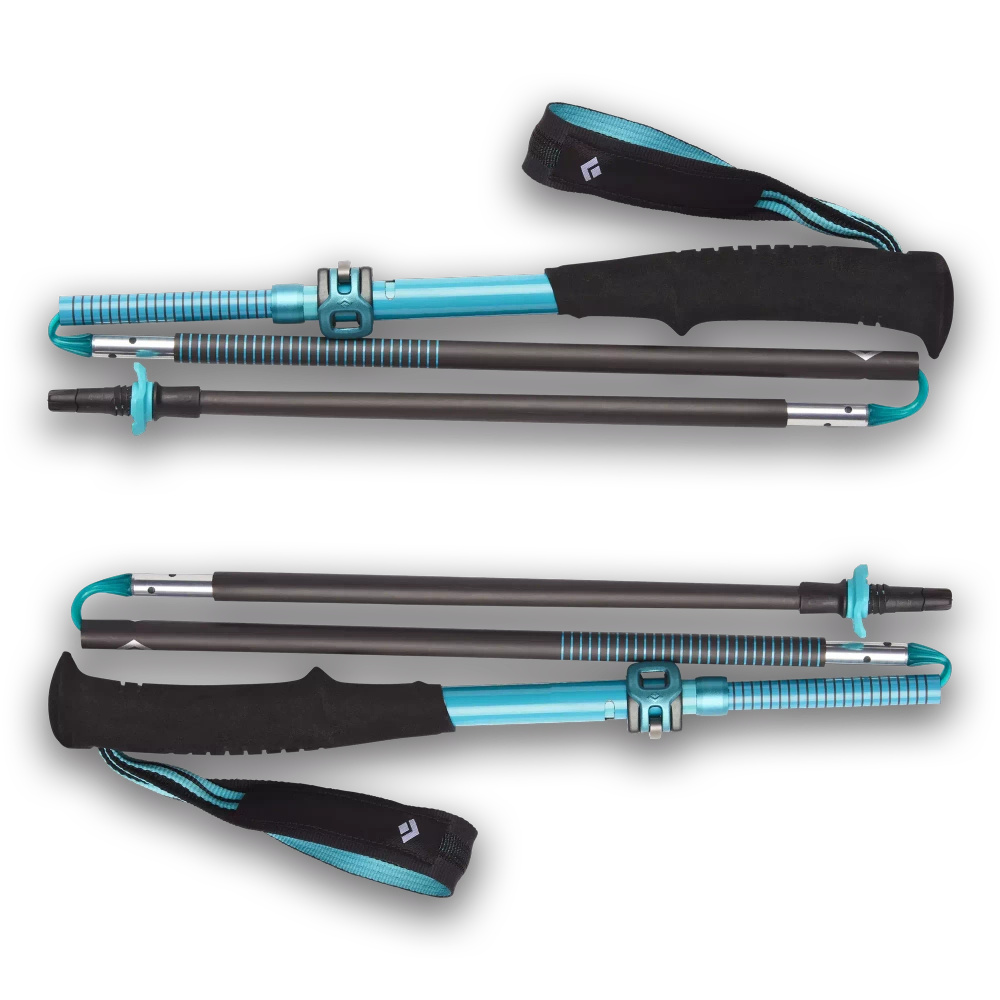 Kijki Black Diamond W Distance Carbon Flz Poles - Dark Patina