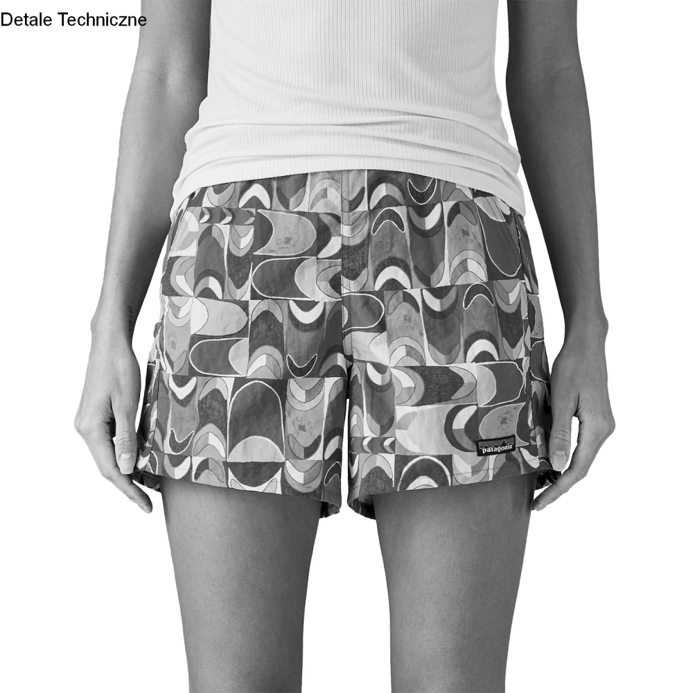 Spodenki damskie Patagonia W's Baggies Shorts - 5 in. - Bees and Flowers: Heartleaf Green