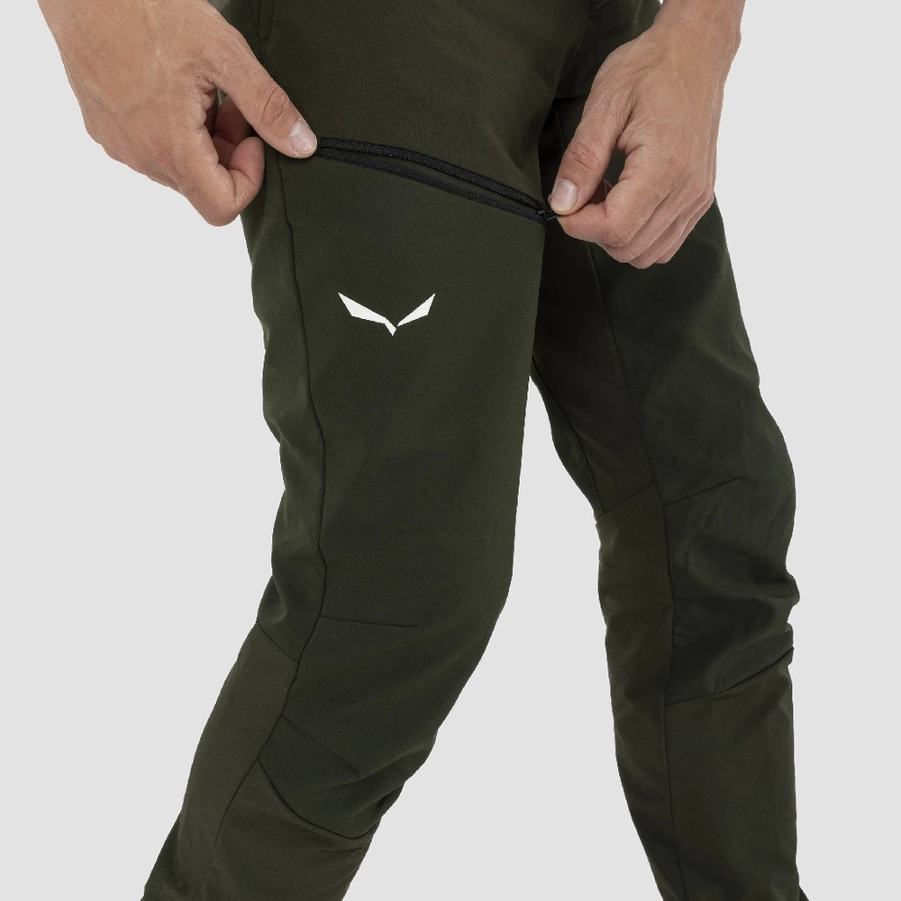 Spodnie Górskie Salewa Puez Orval 2 Dst M Pnt - dark olive