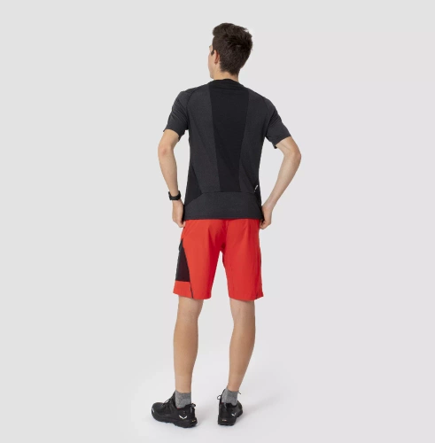 Męskie Szorty Górskie Salewa Pedroc 3 Dst M Cargo Shorts - flame/0910