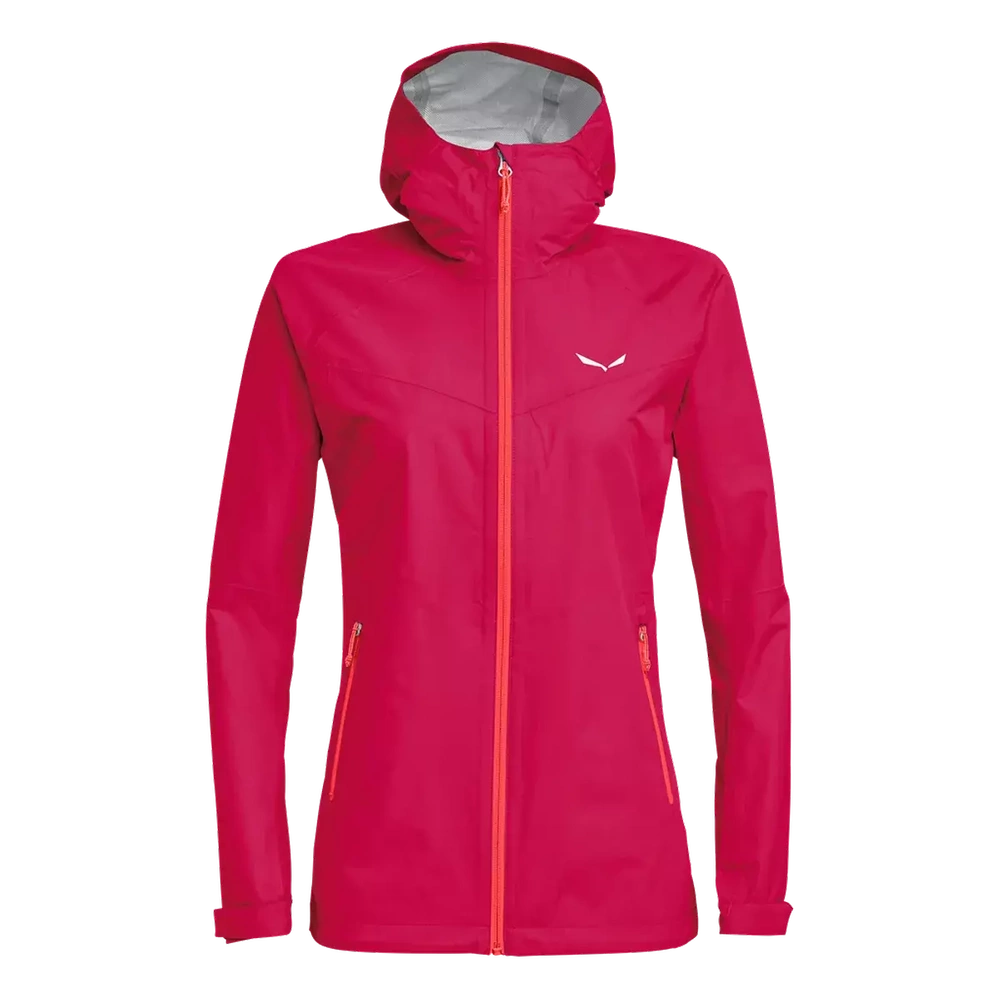 Kurtka Przeciwdeszczowa Salewa Puez Aqua 3 PTX - rose red