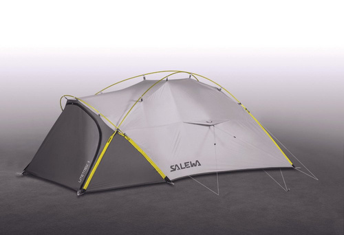 Namiot ze Stelażem Zewnętrznym Salewa Litetrek III - light grey/cactus