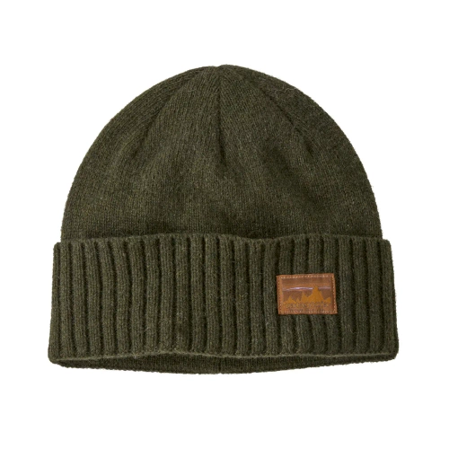 Ciepła Czapka Patagonia Brodeo Beanie - '73 Skyline: Pine Needle Green
