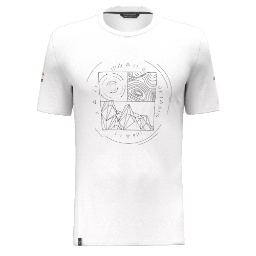 Koszulka Salewa X-Alps M T-Shirt - white