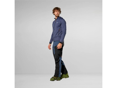 Męski Polar z Kapturem Salewa Sella Crevasse Hd Jacket M - dark denim