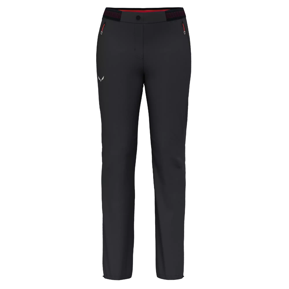 Damskie Spodnie Softshellowe Salewa Pedroc 4 Dst W Reg Pants - black out