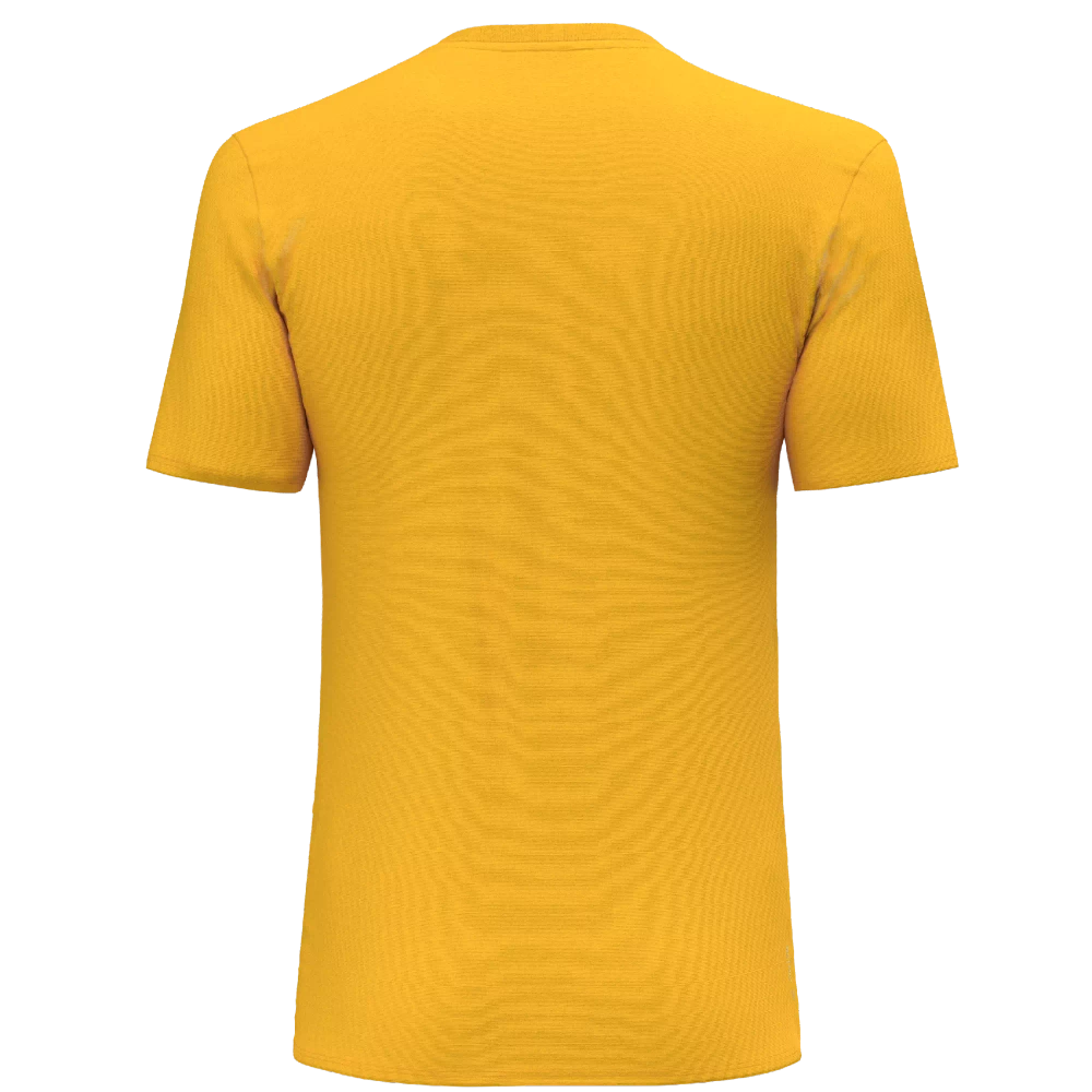 Koszulka Salewa Solidlogo Dry M T-Shirt - gold melange